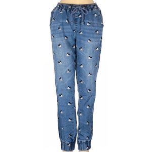 Disney Parks Mickey Drawstring Jean Pants